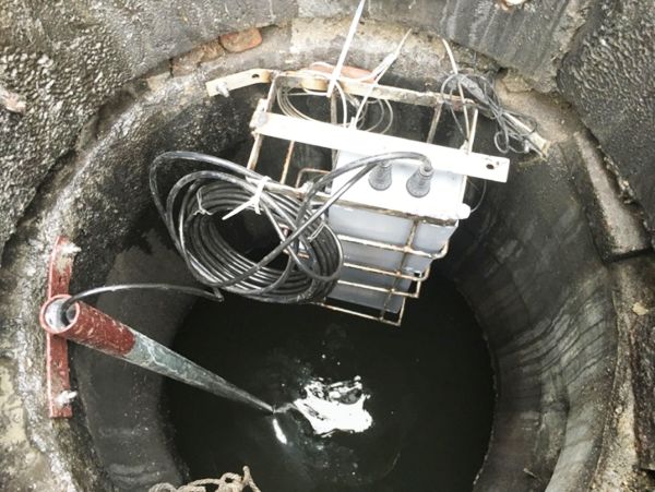 南浔区水位检测井